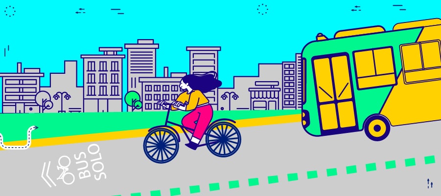 5 cosas a considerar antes de implementar un carril Bus Bici