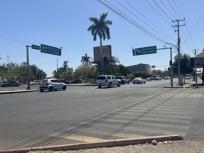 Entornos de mayor riesgo vial Obregón Sonora