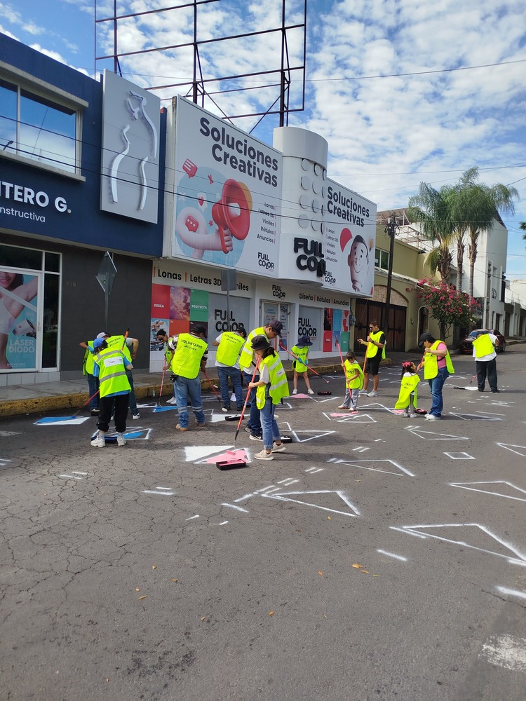 Intervención táctica urbana hermana agua Tepic Nayarit
