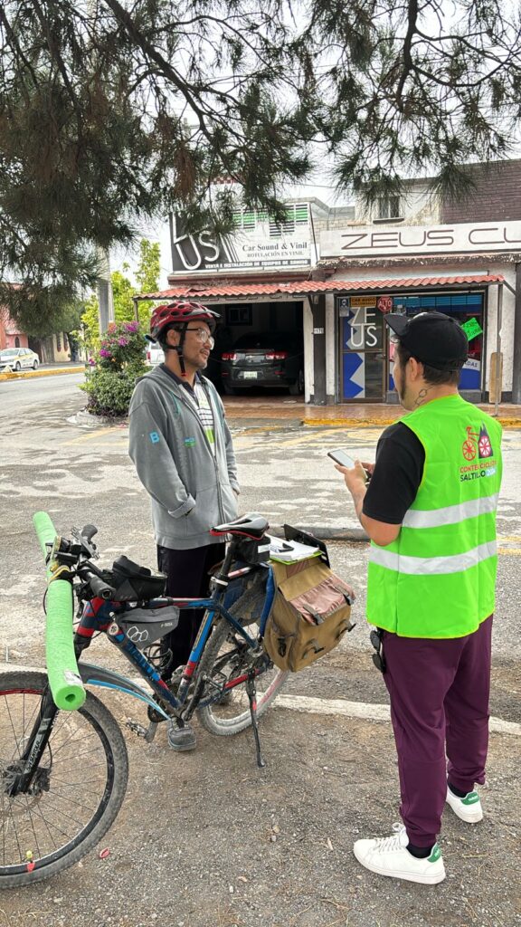 Conteo Ciclista Saltillo